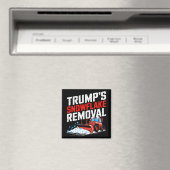 Trumps Snowflake Removal Bold Conservative Statem Magneet (Insitu (Vaatwasser))