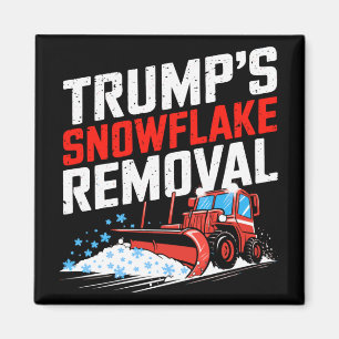 Trumps Snowflake Removal Bold Conservative Statem Magneet