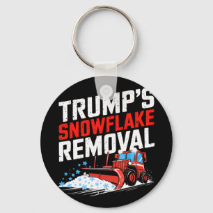 Trumps Snowflake Removal Bold Conservative Statem Sleutelhanger