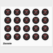 Trumps Snowflake Removal Service (2-kant) Grappig Ronde Sticker (Vel)