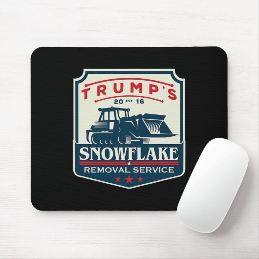 Trump's Snowflake Removal Service Grappig Donald T Muismat (Met muis)