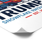 Trump's Snowflake Removal Service Grappig Donald T Poster (Hoek)