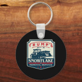 Trump's Snowflake Removal Service Grappig Donald T Sleutelhanger (Voorkant)