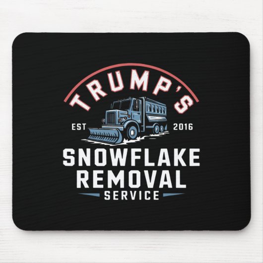 Trumps Snowflake Removal Service Grappig Trump 202 Muismat (Voorkant)