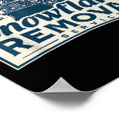 Trumps Snowflake Removal Service Grappig Trump 202 Poster (Hoek)