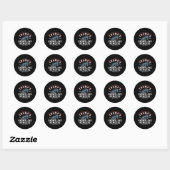 Trumps Snowflake Removal Service Grappig Trump 202 Ronde Sticker (Vel)