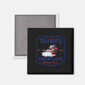 Trump's Snowflake Removal Service Grappig Trump 20 Magneet (Voorkant / Achterkant)