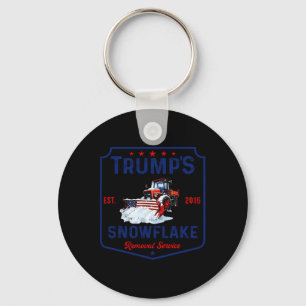 Trump's Snowflake Removal Service Grappig Trump 20 Sleutelhanger