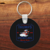 Trump's Snowflake Removal Service Grappig Trump 20 Sleutelhanger (Voorkant)