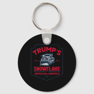 Trump's Snowflake Removal Service Grappig Trump 20 Sleutelhanger