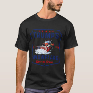 Trump's Snowflake Removal Service Grappig Trump 20 T-shirt