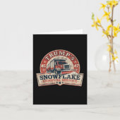 Trumps Snowflake Removal Service Grappig Trump Vin Kaart (Gele Bloem)