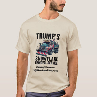 Trump's Snowflake Removal Service - Patriottisch T-shirt