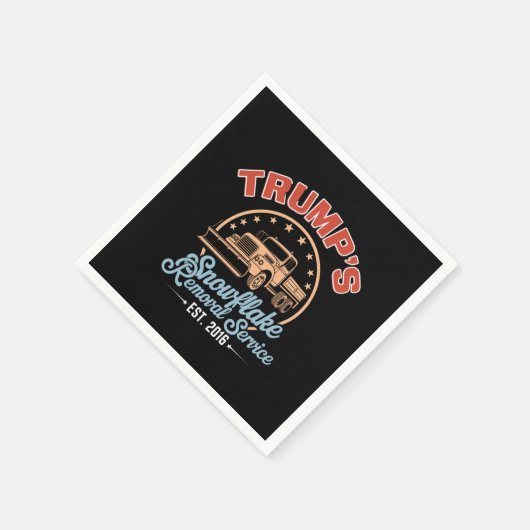 Trump's Snowflake Removal Service Trump 2024 Servet (Hoek)