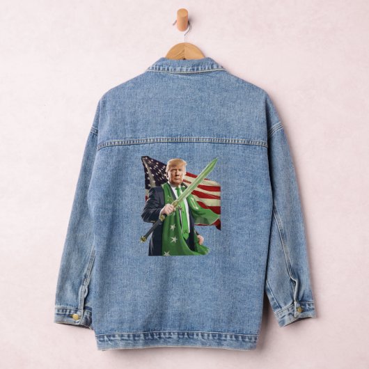 Trump's St. Paddy Denim Jacket (Hangar)