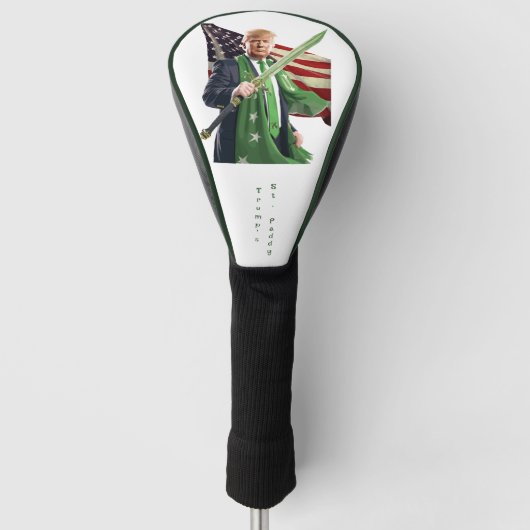 Trump's St. Paddy Golfheadcover (Voorkant)