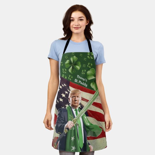 Trump's St. Paddy Schort (Gedragen)