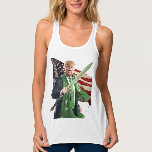 Trump's St. Paddy Tanktop (Voorkant)
