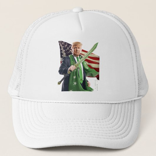 Trump's St. Paddy Trucker Pet (Voorkant)