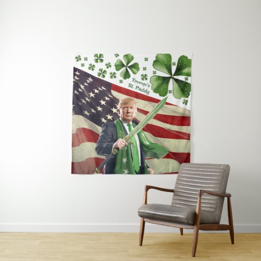 Trump's St. Paddy Wandkleed (In situ)