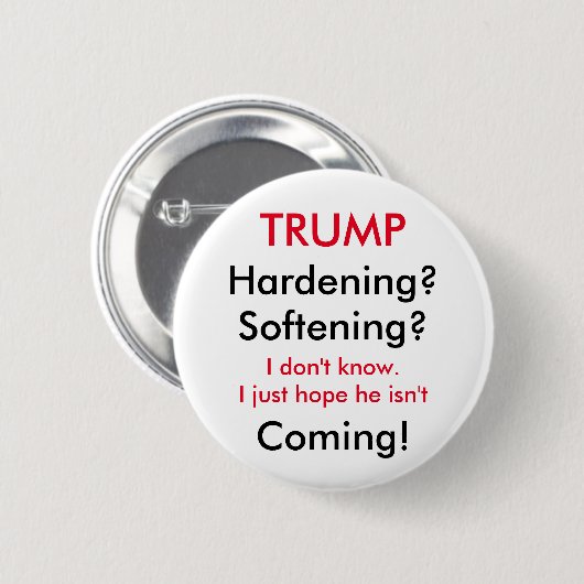 Trump's Stance on Immigration Ronde Button 5,7 Cm (Voorkant /achterkant)