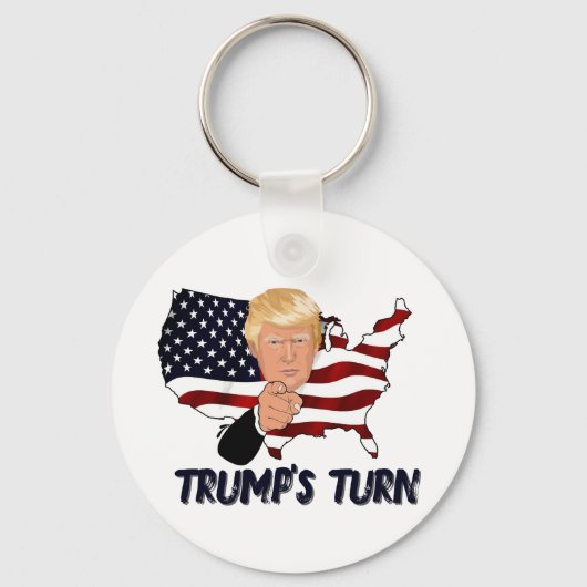 Trump's Turn Keychain (Voorkant)