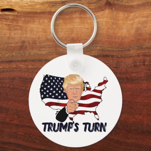 Trump's Turn Keychain (Achterkant)