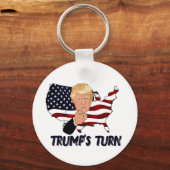 Trump's Turn Keychain (Voorkant)