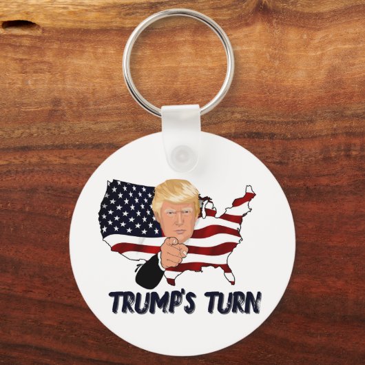 Trump's Turn Keychain (Voorkant)