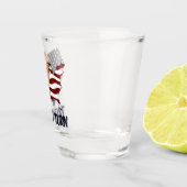 Trump's turn shot glass glas (Rechts)