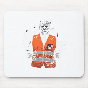 Trumps vuilniswagen vest muismat