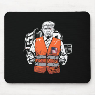 Trumps vuilniswagen vest muismat