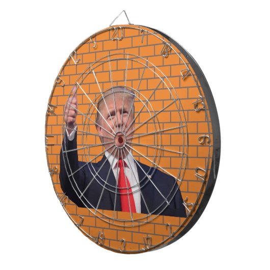 Trump's Wall Dartbord (Voorkant Rechts)