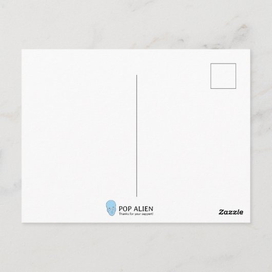 Trump's Witch Hunt Briefkaart (Achterkant)