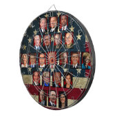 Trumps Witte Huis-kabinet Dartbord (Voorkant Rechts)