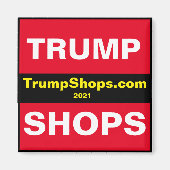 TrumpShops.com 2021 magneet (Voorkant)