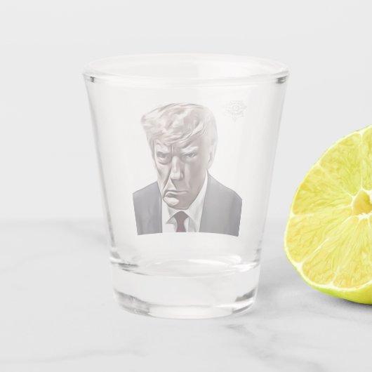 TrumpShot Shot Glas (Achterkant)