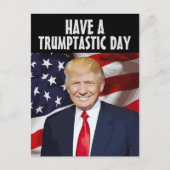 TRUMPTASTISCH BRIEFKAART (Voorkant)