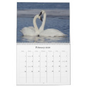 Trumpter Swan Wall Agenda Kalender (Feb 2026)