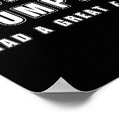 Trumpty Dumpty had een geweldige Herfst Funny Humo Poster (Hoek)