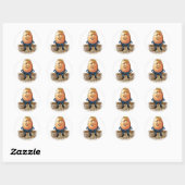 Trumpty Dumpty Ronde Sticker (Vel)