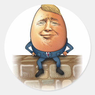 Trumpty Dumpty Ronde Sticker