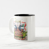 TRUMPTY DUMPTY SAT ON A WALL TWEEKLEURIGE KOFFIEMOK (Voorkant links)