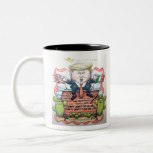 TRUMPTY DUMPTY SAT ON A WALL TWEEKLEURIGE KOFFIEMOK
