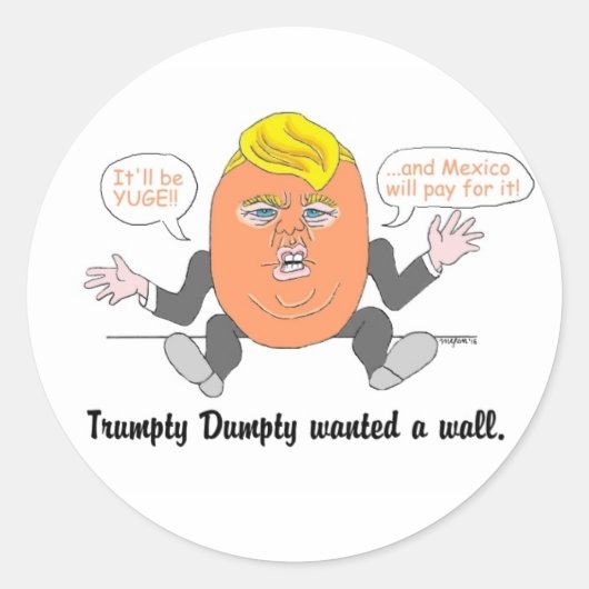 Trumpty Dumpty stickers (Voorkant)