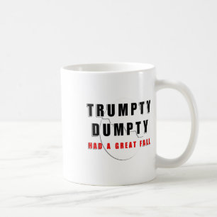 Trumpty had een geweldige Herfst gebarsten ei grap Koffiemok