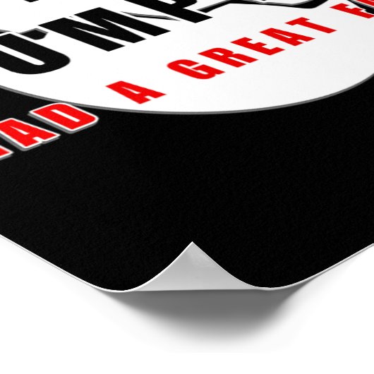 Trumpty had een geweldige Herfst gebarsten ei grap Poster (Hoek)