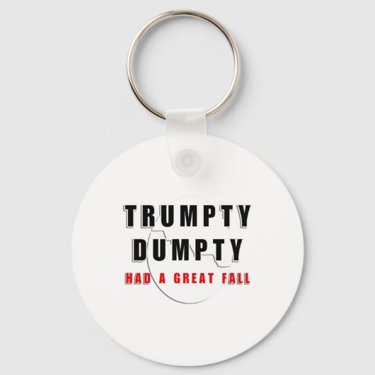 Trumpty had een geweldige Herfst gebarsten ei grap Sleutelhanger (Voorkant)