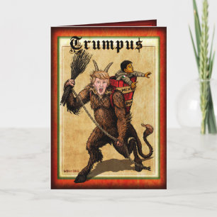 TRUMPUS - SEIZOENGROEDINGEN FEESTDAGEN KAART