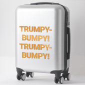 TRUMPY BUMPY Hankamer Artjunkhaus Comic Splash-Kun Sticker (Koffer)